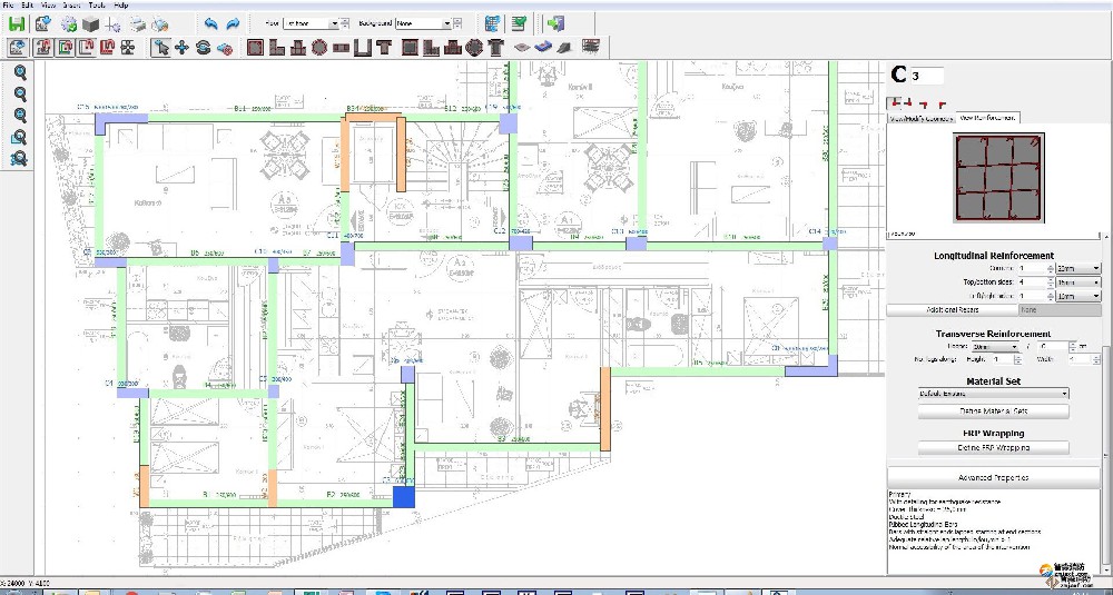 结构安全计算分析软件SeismoBuild-消防安全评估软件