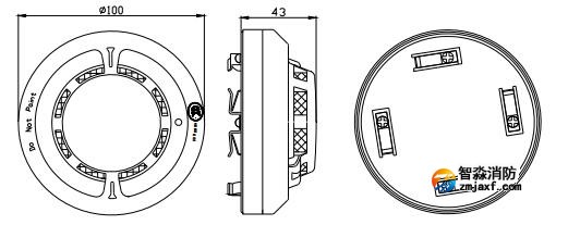 JTFB-GOF-GST601点型复合式感烟感温火灾探测器