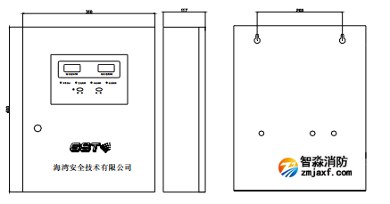 GST-DY-100外形示意图