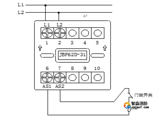 JBF62D-31输入接口模块接线图