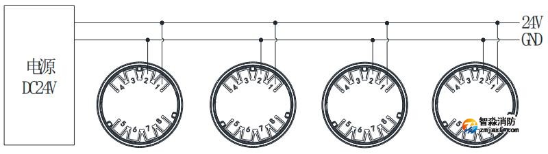 JTG-Z-JBF4385A点型紫外火焰探测器接线图