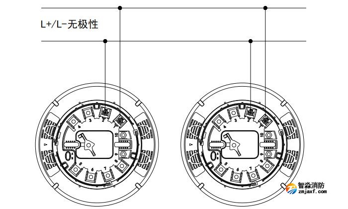 JBF5177火灾声警报器接线图