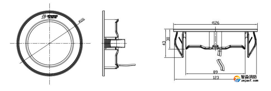 J-ZFJC-E5W-17Z7A集中电源集中控制型消防应急照明灯具
