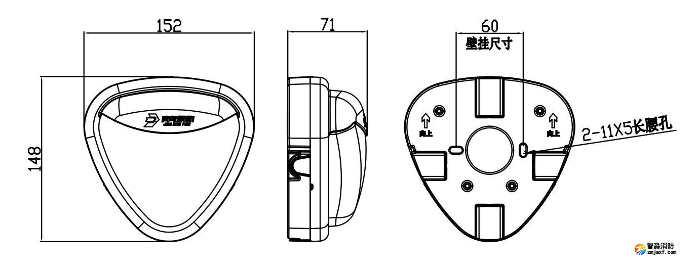 J-ZFJC-E3W-17Z8A集中电源集中控制型消防应急照明灯具