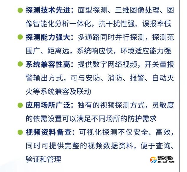 安徽安徽海湾消防图像型火灾探测系统产品特点