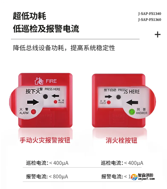 赋安消防新手报FS1340、新消报FS1360产品性能