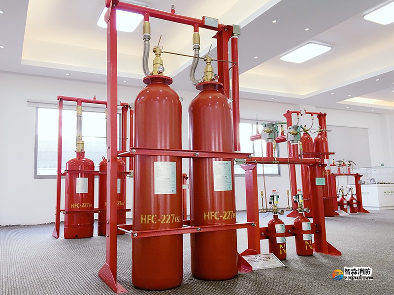 有人，无人的气体灭火防护区控制流程