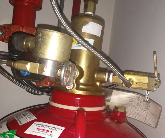 无管网柜式七氟丙烷灭火装置安装及维护保养