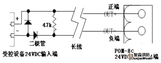 诺帝菲尔POM-8C智能多线联动控制盘接线图