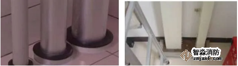 消防管道安装与实施要点在地面处的护口、防火封堵良好