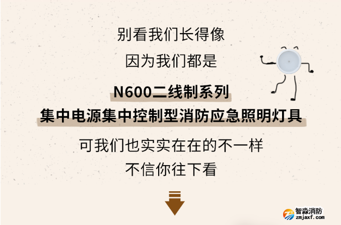 海湾消防N600二线制系列集中电源集中控制型消防应急照明灯具介绍