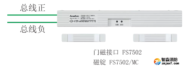 FS7502门磁接口接线图